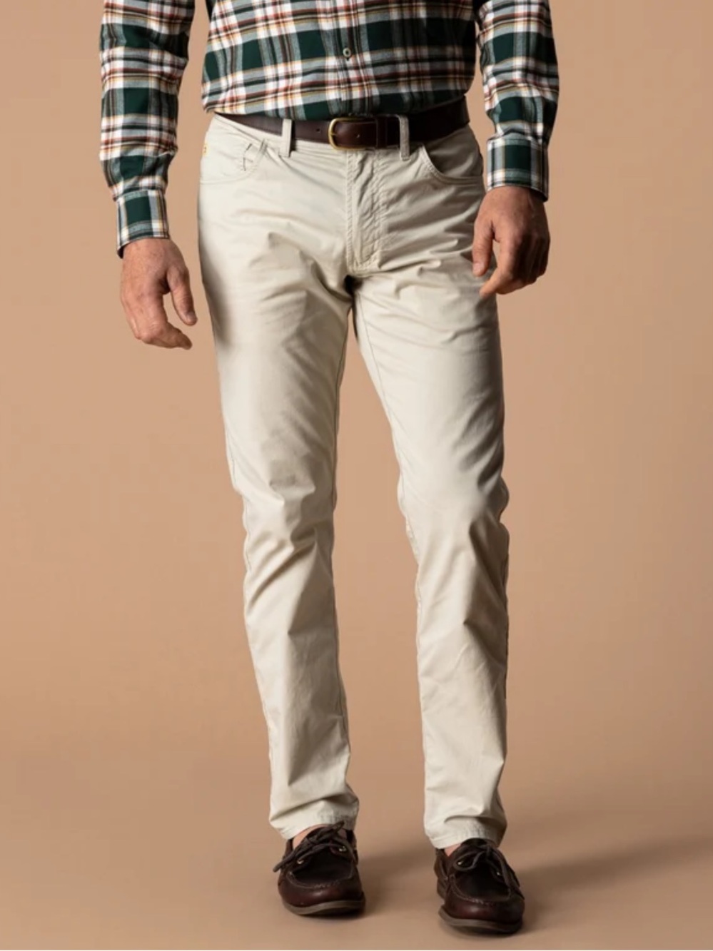 Duck Head Shoreline 5 pocket pants stone khaki men’s 34 x 30